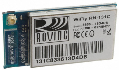 The Roving Networks WiFly module Roving Networks WiFly module